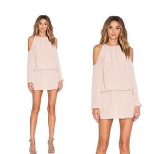 Ramy Brook Lauren Cold Shoulder Dress Size Medium